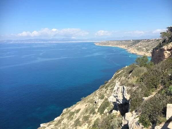 Acantilados de la isla de Mallorca