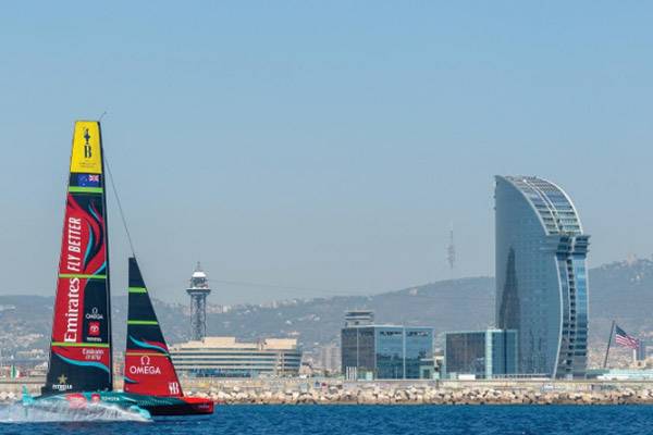 Tour para ver la copa america en Barcelona desde el mar